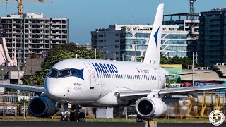 Planespotting in Manila  IrAero Sukhoi Superjet [upl. by Niro]