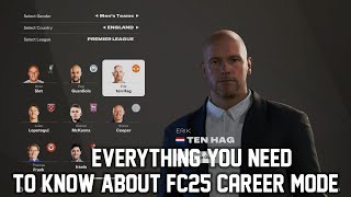 FC25 Career Mode Everything You Need to Know From Start to Finish [upl. by Cirdla]