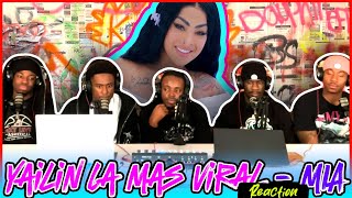 Yailin La Mas Viral  MIA VIDEO OFICIAL  Reaction [upl. by Mignonne]