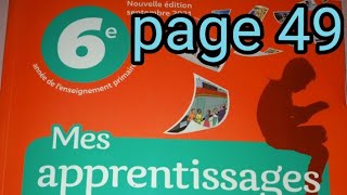 grammairela pronominalisation des compléments du verbe page 49mes apprentissage en français 6AEP [upl. by Netsirk]