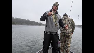 Table Rock Lake Video Fishing Report January 1 2024 short [upl. by Gnirps400]