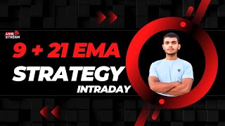 9ema  21ema Strategy INTRADAY Trading 9ema 21ema strategy intradaytrading [upl. by Ddarb]