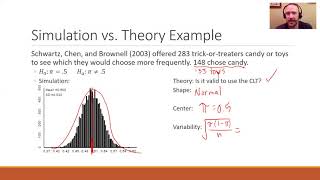 Inference for a Single Proportion TheoryBased Approach [upl. by Shelah807]