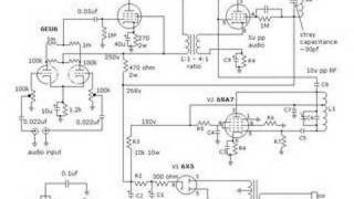 AM Transmitter first modification [upl. by Naryb]