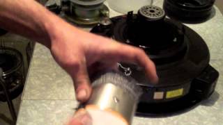 Toyostove Double Clean Kerosene heater How to Replace the wick [upl. by Dloniger]