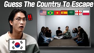 People Around The World Tries HARDEST ESCAPE ROOM CHALLENGE l Brazil Poland Spain Saudi Arabia [upl. by Burger973]