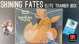 Shining Fates Elite Trainer Box [upl. by Etnoed]