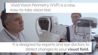 The Vivid Vision Perimeter VVP for athome visual field testing [upl. by Nnylyar116]