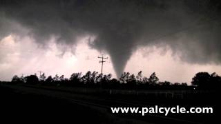 Tornado near Ada Oklahoma May 21 2011 [upl. by Ateekram]