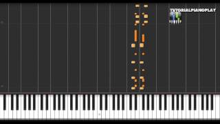 How to Play  Simona Molinari ft Peter Cincotti quotLa felicitàquot Tutorial Piano Tempo 50 [upl. by Behrens]