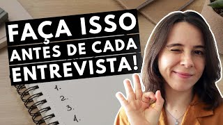 7 PASSOS PARA SE PREPARAR PARA UMA ENTREVISTA DE EMPREGO  Saiba o que fazer antes da entrevista [upl. by Hayman]