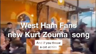 West Ham Fans new Kurt Zouma song [upl. by Balling]