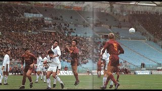 ROMACagliari 11 GIANNINI 5ª giornata Ritorno 07031993 [upl. by Ehttam391]