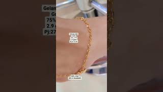 Anklet designs gold  Gold anklet designs  anklets shakeelakanwal goldanklets goldanklet [upl. by Ysiad140]