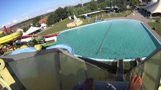 Insane Bob Water Slide at Atlantika [upl. by Gian]