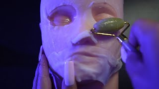 asmr TRATAMIENTO FACIAL  asmr spa  asmr head massage [upl. by Llered]