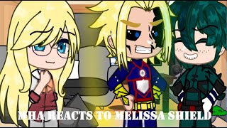 II Past MHA Pro Heroes React to Melissa Sheild Deku II Deku amp All Might Vs Wolfram II Part 5 [upl. by Liesa]