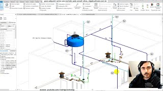 AULA 01 Iniciando o Projeto Hidrossanitário e Vinculando a ArquiteturaRevit MEP [upl. by Ennairol298]