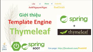 1 Giới thiệu Template Engine Thymeleaf trong Spring boot [upl. by Dlawso]