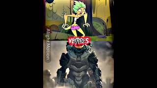 Cartoons vs VideoGames part 29 cartoon videogames editbattle 1vs1 editscapcut [upl. by Anelliw]