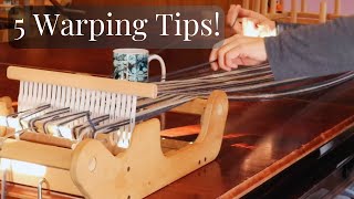 5 Rigid heddle warping tips [upl. by Sonja]