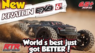 RC Update  NEW Arrma KRATON 6S BLX EXB RTR [upl. by Chatav]