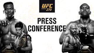 UFC 270 PreFight Press Conference [upl. by Collier727]