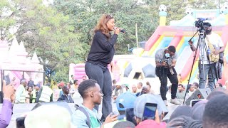 SANAIPEI TANDE GETS EMOTIONAL OVER FALLEN GENZs WHILE PERFORMING AT SHUGENZ CONCERT AT UHURU PARK [upl. by Schinica738]