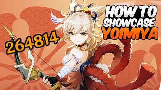 Maximizing F2P Yoimiya Damage  Showcase Guide [upl. by Ttocserp]