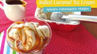 Salted Caramel Ice Cream paleo refinedsugarfree [upl. by Ayna]