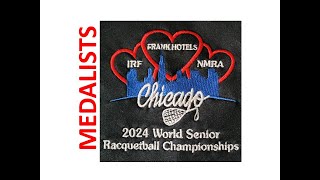 National Masters Racquetball Association NMRA – IRF Chicago 2024 Medalists [upl. by Alyce545]