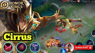 Cirrus Honor of Kings  Best jungler solo rangked [upl. by Dosia946]