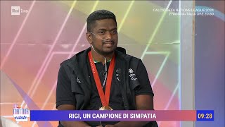 Rigivan Ganeshamoorthy un campione di simpatia  Unomattina Estate 06092024 [upl. by Amerak]