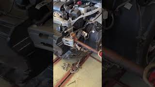 Adjust the car chassis repaircar automechanic automobile otomotif mechanic car diytoyota [upl. by Assenar514]