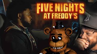 Reacting to the Five Nights at Freddys Movie Trailer [upl. by Ellegna405]