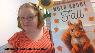 Fall Thrift and Dollar Tree Haul fallhaul dollartreehaul [upl. by Chaim]