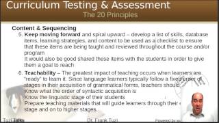 Curriculum Development Principles [upl. by Acirretahs]