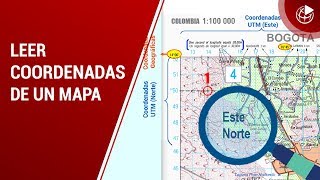 ¿Cómo leer o interpretar las coordenadas de un mapa o carta [upl. by Amber]