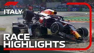 Race Highlights  2021 Italian Grand Prix [upl. by Etnuahc895]