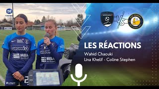 Les réactions  D2F  Thonon Evian Grand Genève FC vs Albi Marssac [upl. by Gherardo]