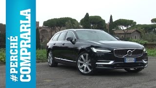 Volvo V90  Perché comprarla e perché no [upl. by Hsetirp]