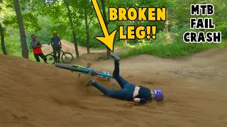 Best MTB Fails Of 2024 9  MTB Crashes of 2024  Mtb classic [upl. by Gwenni]