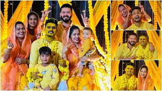 HALDI DAY 🤩🥳 Mashookinte Marriage Vibes  4 🤩🥳  Suhana  Basheer Bashi  Mashura [upl. by Yzdnil]