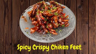 Sweet and Spicy Crispy Chicken Feet  Panlasang Pinoy [upl. by Penland]