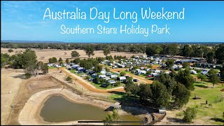 Australia Day weekend at Southern Stars including Eternity Caravans Meetup Reel [upl. by Ahcsropal]