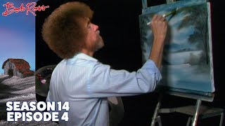 Bob Ross  Snowy Solitude Season 14 Episode 4 [upl. by Samale261]