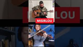 Misirlou  Acoustic Version  Marco Vitali amp Lucia La Rezza shorts [upl. by Etnwahs824]