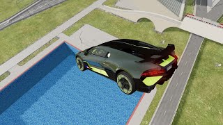 Car Jump Arena Madness 161 – BeamNG Drive [upl. by Weeks379]