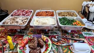 How I Set Up My Thanksgiving Buffet [upl. by Adnihc]