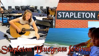 Stapleton Bluegrass festival beach trip Cotton Pickin Kids [upl. by Claretta41]